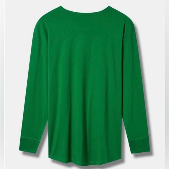 Torrid Christmas Vacation Classic Fit Cotton Long Sleeve Tee Size 1x NWT - Picture 4 of 5